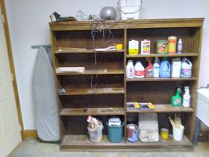 Shelf Including Items Buyer Must Take Shelf See Photos