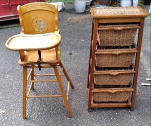 Vintage High Chair Good Shape, & ...