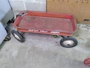 Super Value Flyer Wagon Good Shape...