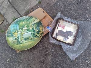 Budweiser light plaque Untested &...