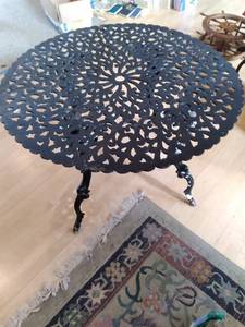Cast Iron Patio Table 40...