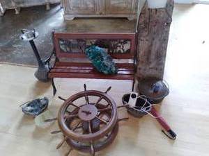 Vintage and Modern decor, Small ben...