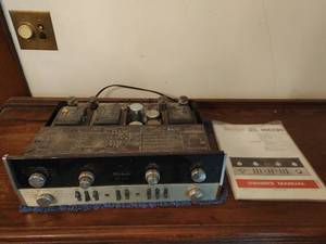 lot 2 image: McIntosh MA230 PreAmp Amplifier