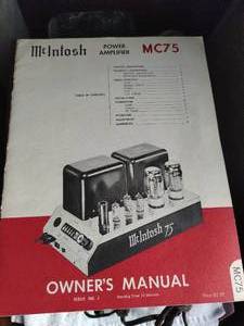 lot 20 image: McIntosh Power Amplifier