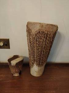 lot 58 image: Two African Drums