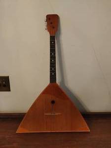 lot 61 image: Balalaika Russian Folk Instrument