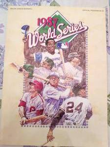 lot 218 image: 1987 World Series Ticket & Memorabilia