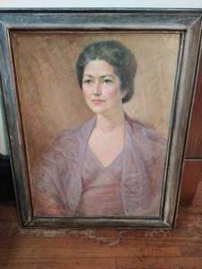 lot 233 image: Framed Portrait