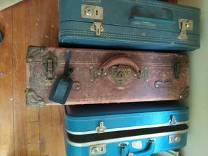lot 239 image: Suitcases