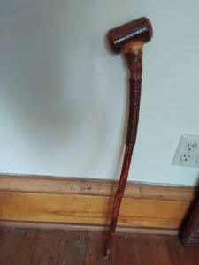 lot 244 image: CaneWalking Stick