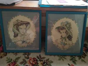 lot 260 image: Framed Portraits