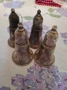 lot 279 image: Sterling Shakers