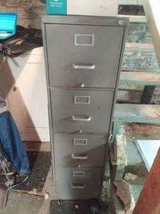 lot 295 image: Filing Cabinet & Maps