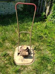 lot 115 image: Yellow Toro Hovercraft Lawnmower
