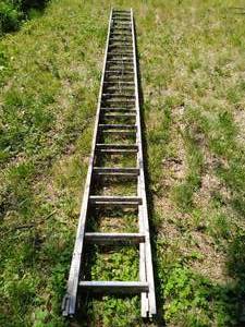 lot 123 image: 40 foot extension ladder