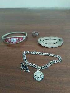 lot 138 image: Misc. sterling silver jewelry