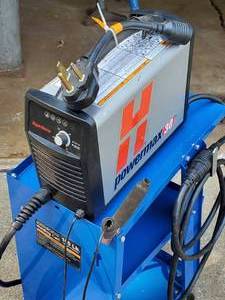 lot 17 image: Hypertherm Powermax 30 Air Plasma Cutter w Built-In Air Compressor