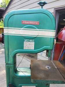 lot 21 image: Powermatic Band Saw Model No. 143