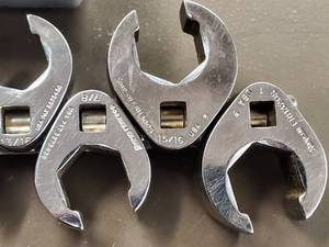 lot 27 image: Snap-On (10) pc 38 Drive Standard WrenchSocket Head Set