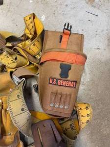 lot 136 image: Carpenter Belt Lot with Accessories