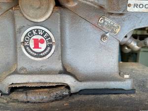 lot 160 image: Rockwell 4 Inch Jointer On Rolling Cart
