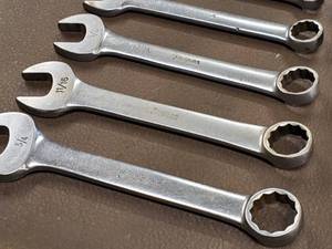 lot 90 image: Snap-On (8) pc Combination Wrench Set