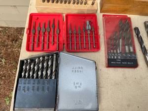 lot 191 image: Large Drill Bit Lot