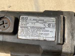 lot 284 image: Black and Decker Automotive Bulldawg 12 Inch Impact Wrench