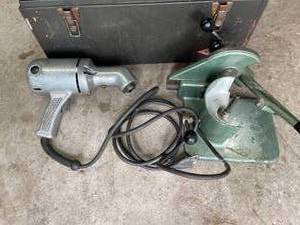 lot 303 image: Kwik-Way Super Set Grinder in Original Case