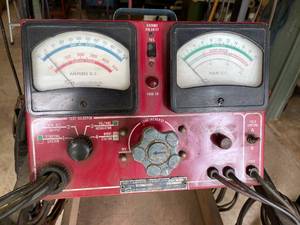 lot 310 image: Voly Ampere Tester On Rolling Cart