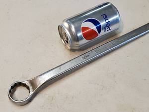 lot 253 image: Large Metric 27 mm  32 mm Combination Wrench