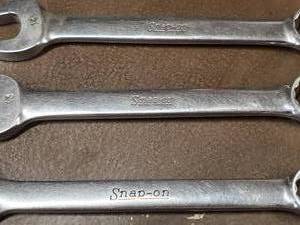 lot 174 image: Snap-On 14 & 38 Drive Metric Wrench  Socket Lot