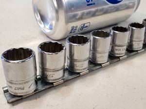 lot 236 image: Snap-On (12) pc 38 Drive Metric Socket Set