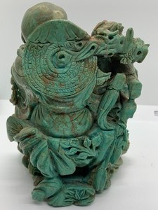 lot 29 image: Carved Buddha Figurine