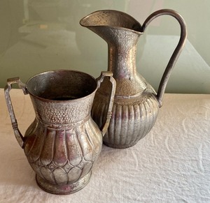 lot 173 image: Two Metal Vessels