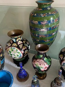 lot 145 image: Cloisonn Grouping