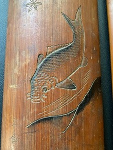 lot 167 image: Two  Bamboo Wall Hangings