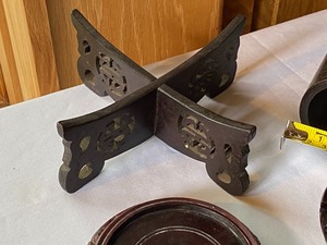 lot 230 image: Variety of Wood Stands