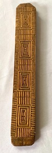 lot 320 image: Korean Antique Rice Cookie Rice Cake Press