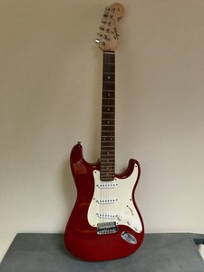 lot 6 image: Fender - Squire Strat Electric Guitar