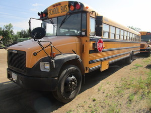 lot 4 image: THOMAS 76 PASSENGER SCHOOL BUS