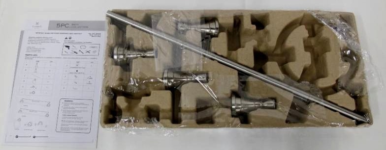 lot 536 image: Landia Home Bath Collection - Satin Nickel