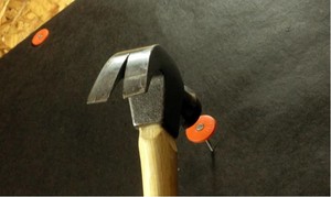 lot 561 image: Grip-Rite #12 x 1 in. Plastic Round Cap Roofing Nail (3,000-Pack)