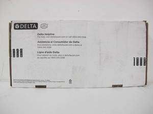 lot 504 image: Delta Essa Single-Handle Pull-Down Sprayer Kitchen Faucet with MagnaTite Docking in Chrome