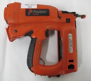 lot 569 image: Paslode IM200F18 Cordless 18 Gauge Straight Finish Nailer Nailgun