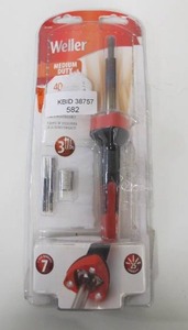 lot 582 image: Weller 40-Watt LED Soldering Iron Kit