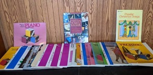 lot 217 image: Large Assortment of How to Play Piano and Sheet Music