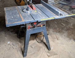 lot 7 image: Vintage Sears Craftsman Table Saw