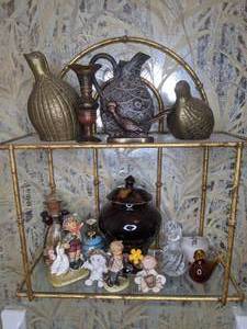 lot 144 image: Assortment of Home Decor Figurines, Pitcher, Vase, Etc.