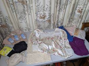 lot 124 image: Assorted Womens and CHildrens Clothing Carters, Dior, Jockey, Etc.